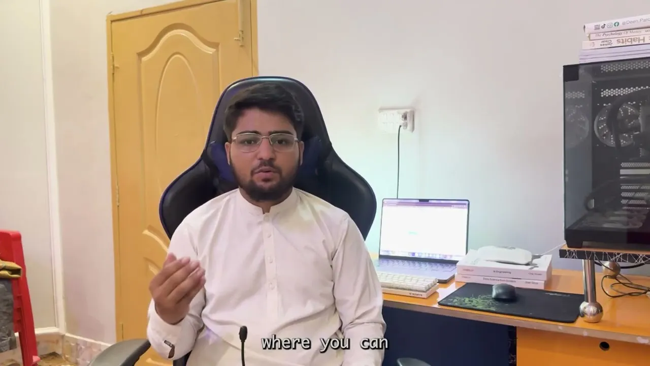 Haseeb Sagheer's personal introduction video